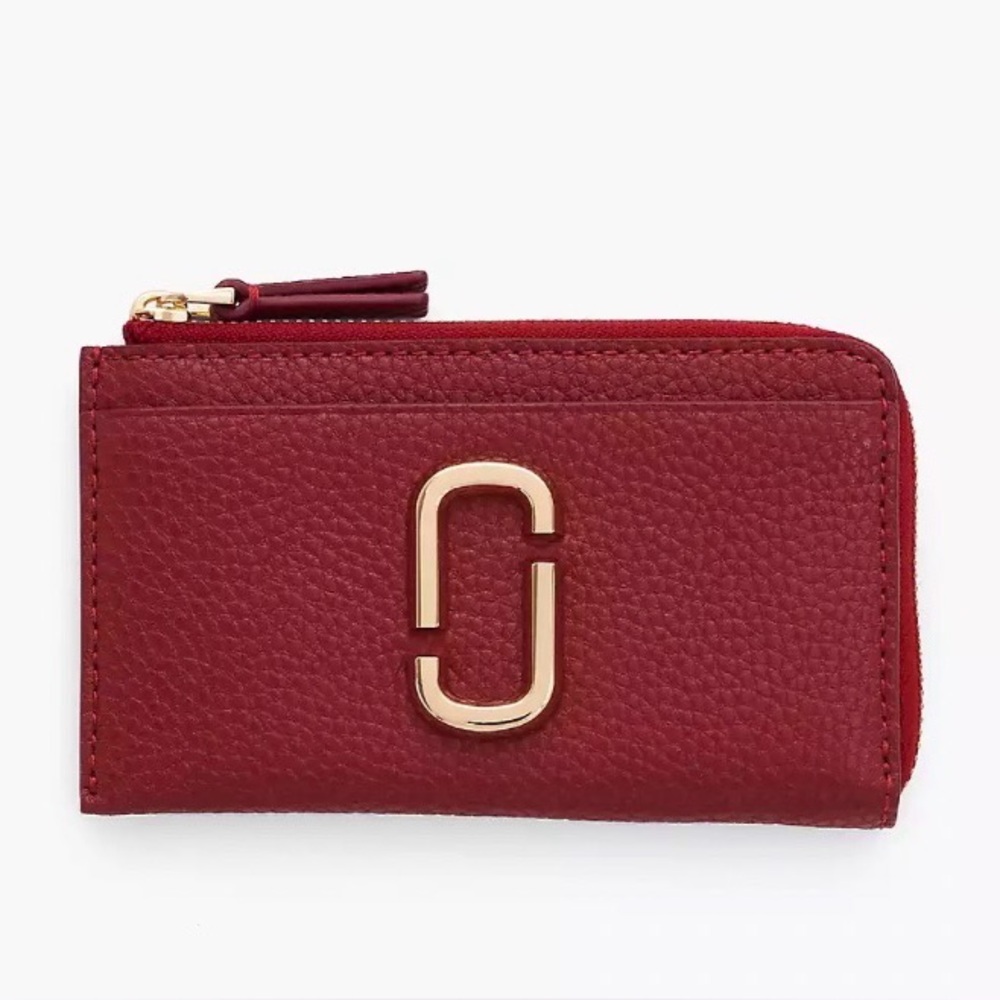 NWT Marc Jacobs Pebble J Marc Top Zip Multi Wallet Siren